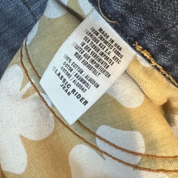 Lucky Brand Classic Rider Mid Rise Boot Jeans Medium Wash Size 14/32 Cotton - Picture 8 of 11